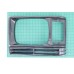 Mitsubishi Delica L300 '84-'86 Head Lamp Light Case / Rim - Black  [ 1 PC Left / Right ]